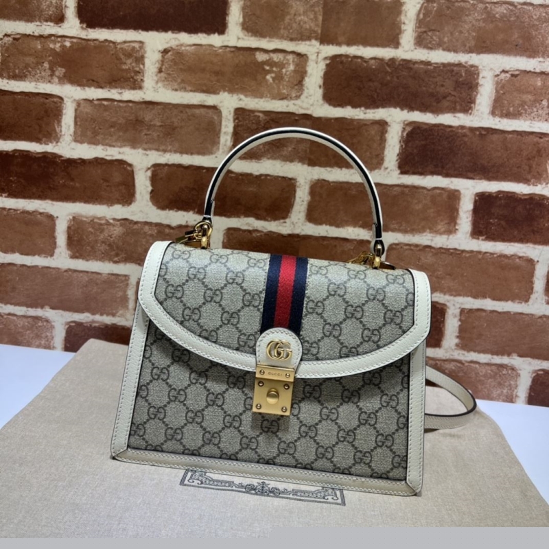 G*u*i top handle bags